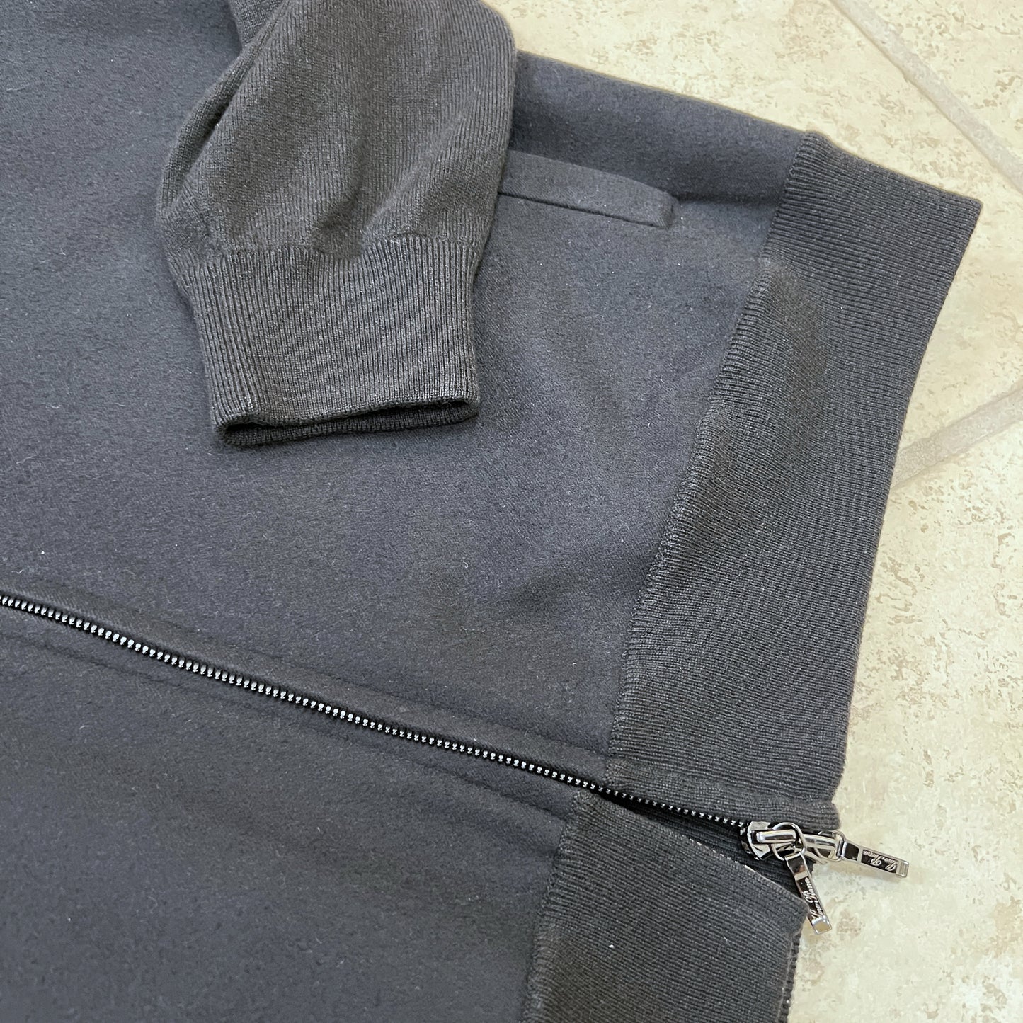 Loro Piana Cashmere Jersey Hooded Jacket
