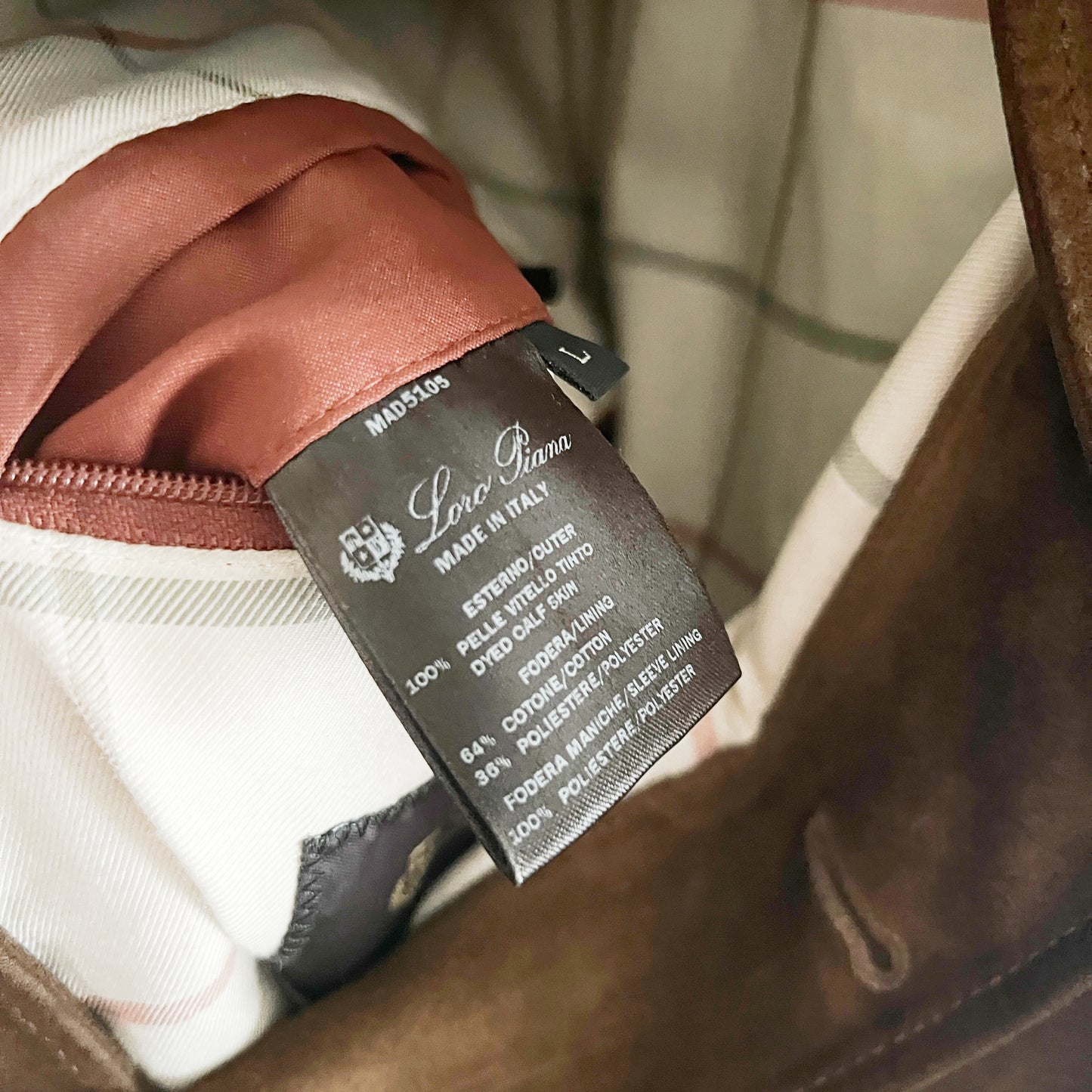 Loro Piana Suede Trucker Jacket
