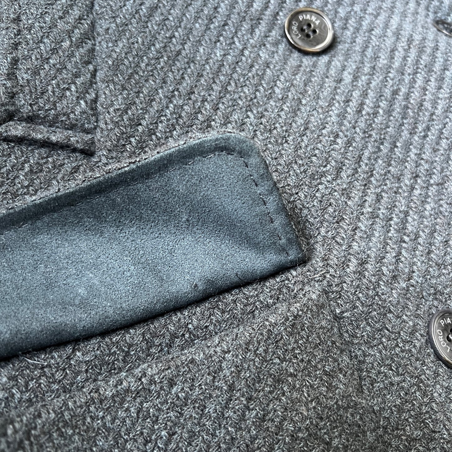 Loro Piana Baby Cashmere Peacoat