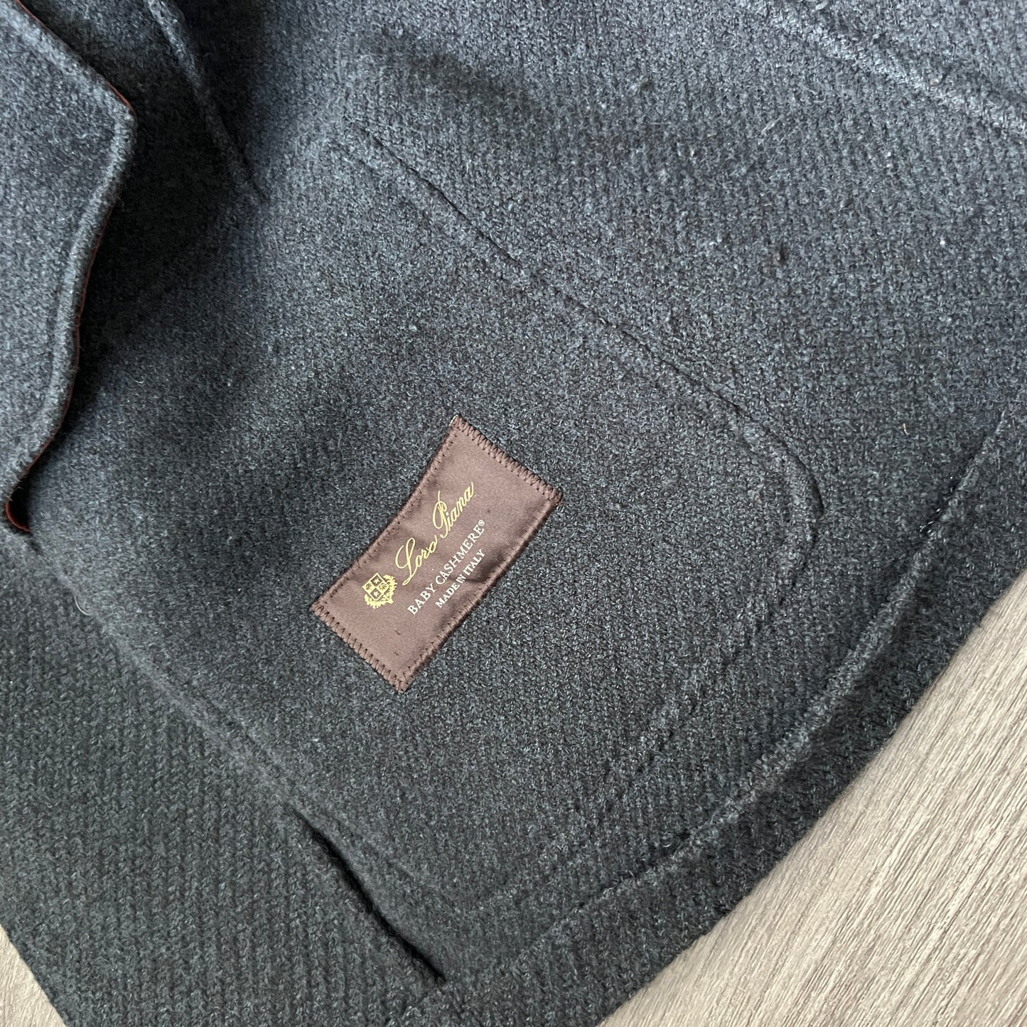 Loro Piana Baby Cashmere Peacoat
