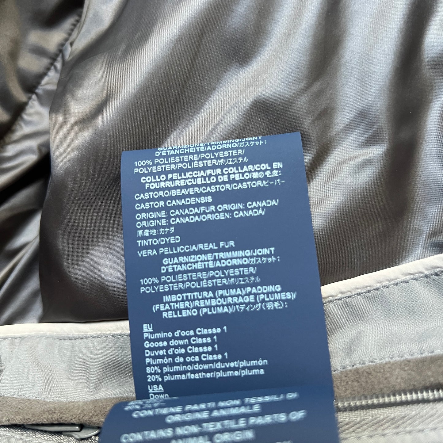 Herno Beaver Fur Down Parka