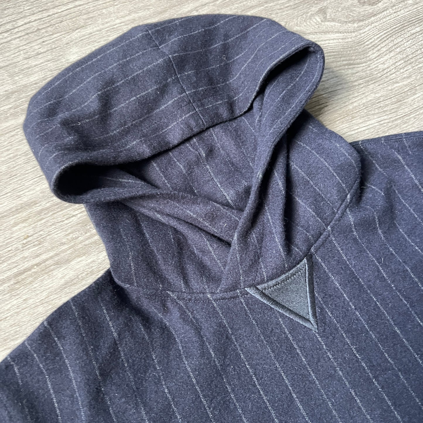 Brunello Cucinelli Pinstripe Cashmere Hoodie