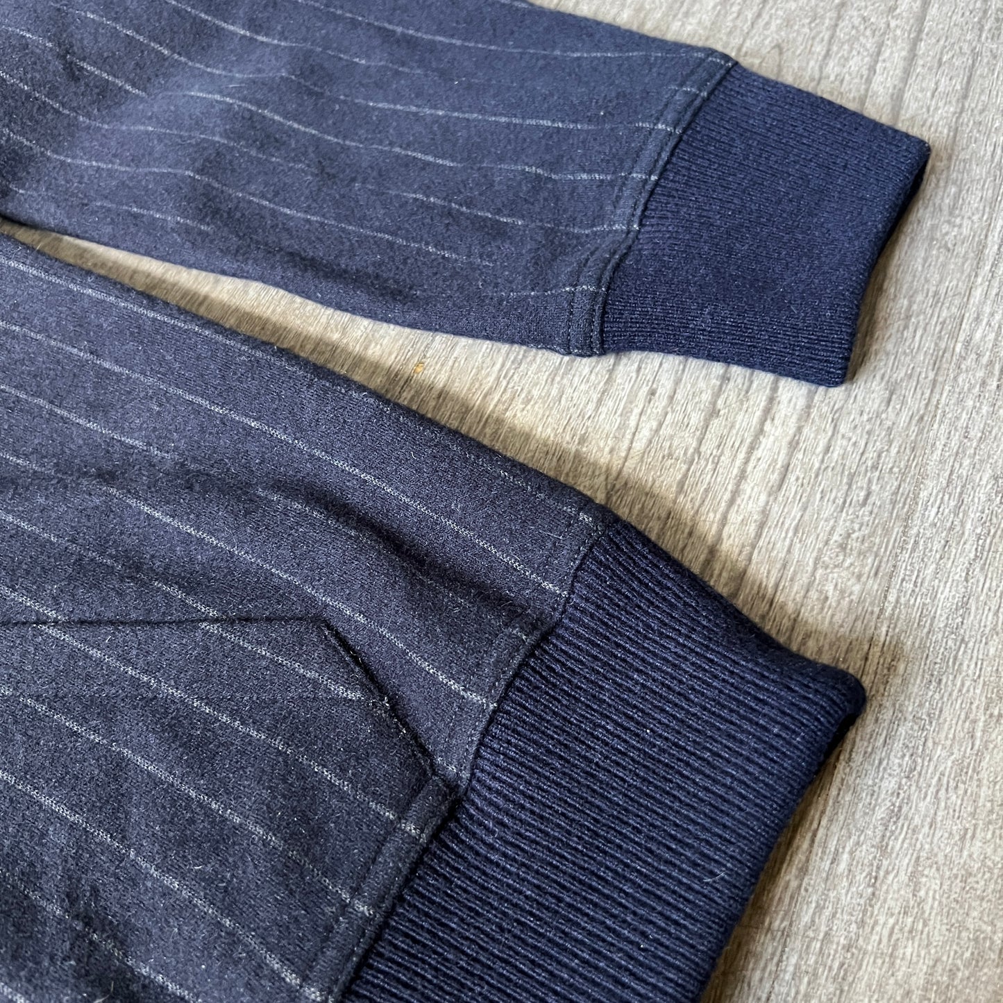 Brunello Cucinelli Pinstripe Cashmere Hoodie