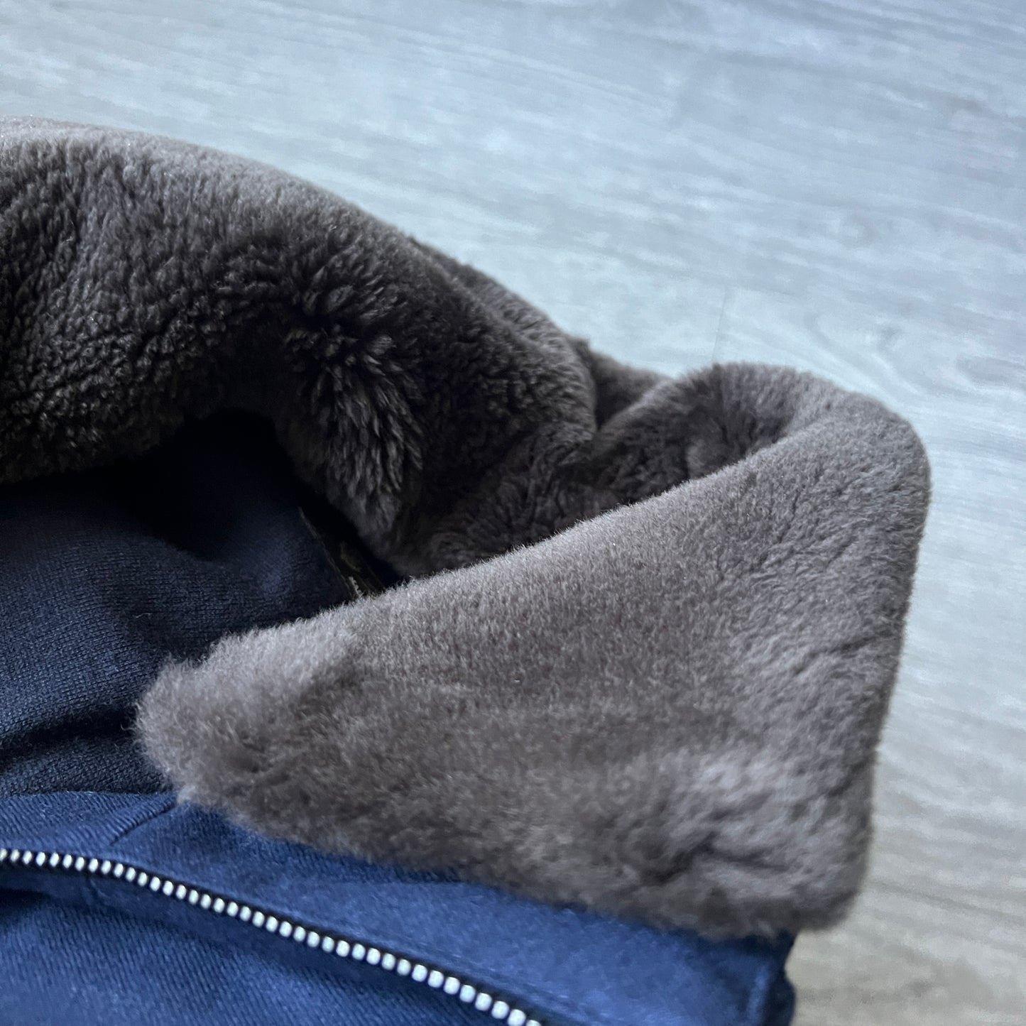 Loro Piana Baby Cashmere Castorino Fur Down Jacket