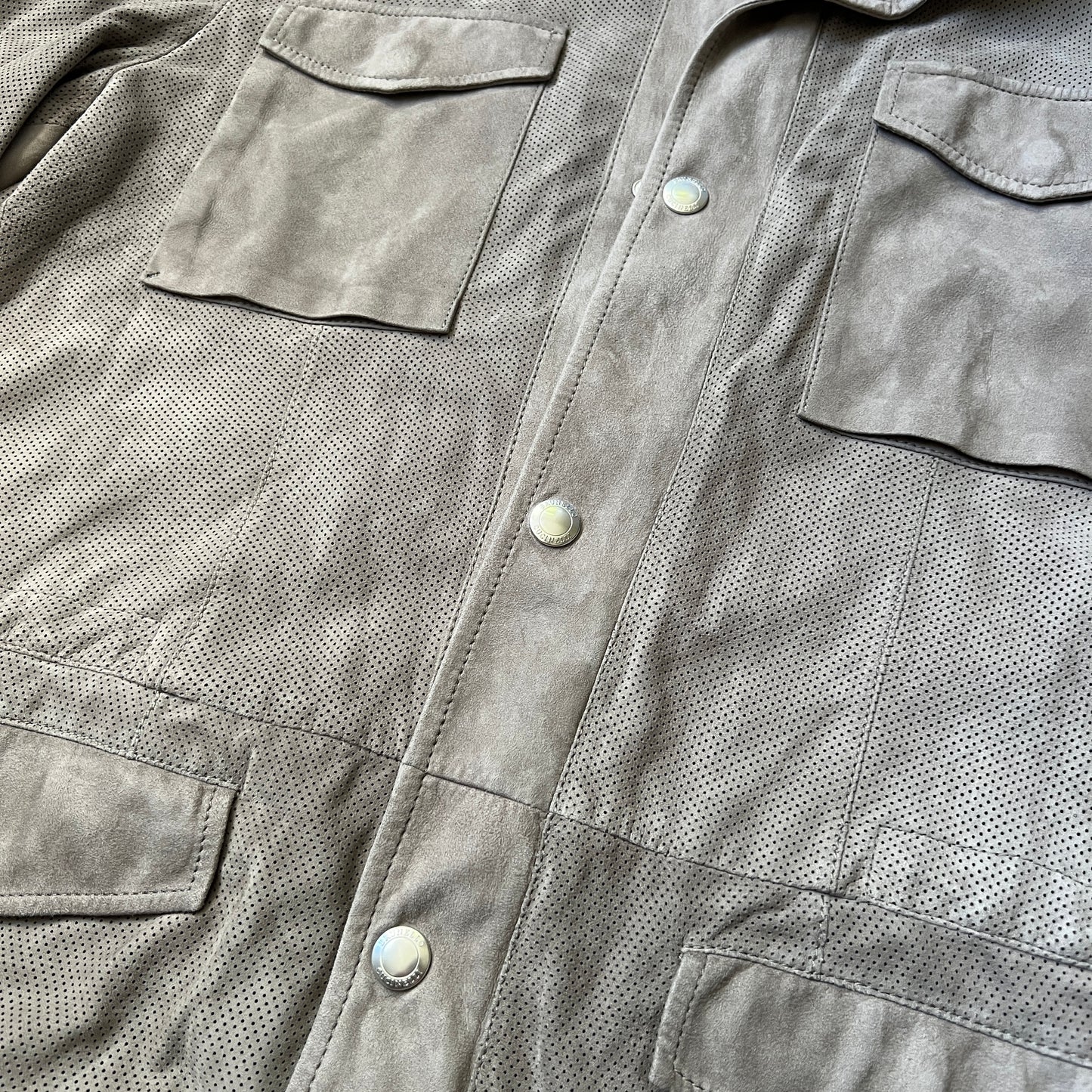 Brunello Cucinelli Suede Traveller Coat