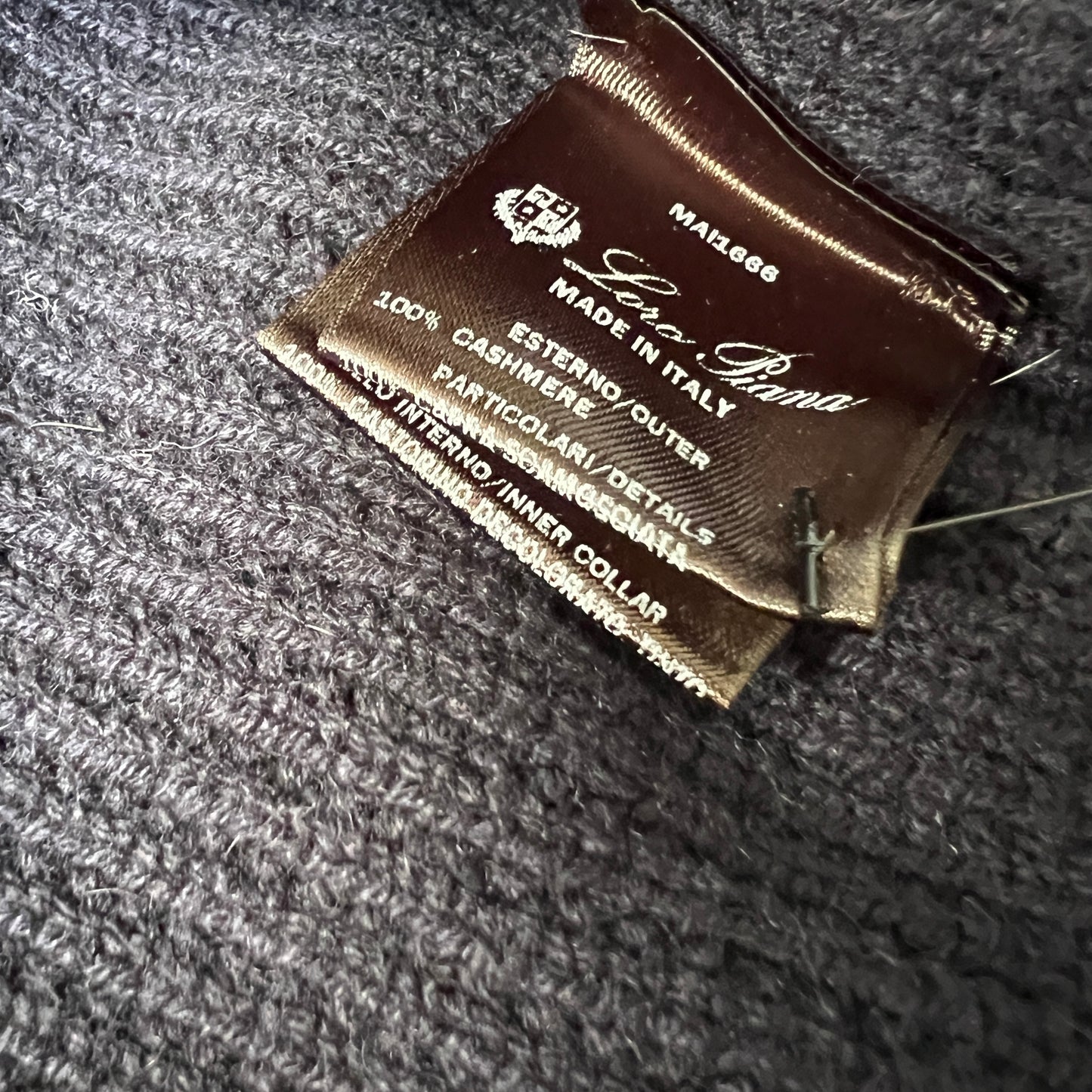 Loro Piana Cashmere Castorino Fur Trim Bomber Jacket