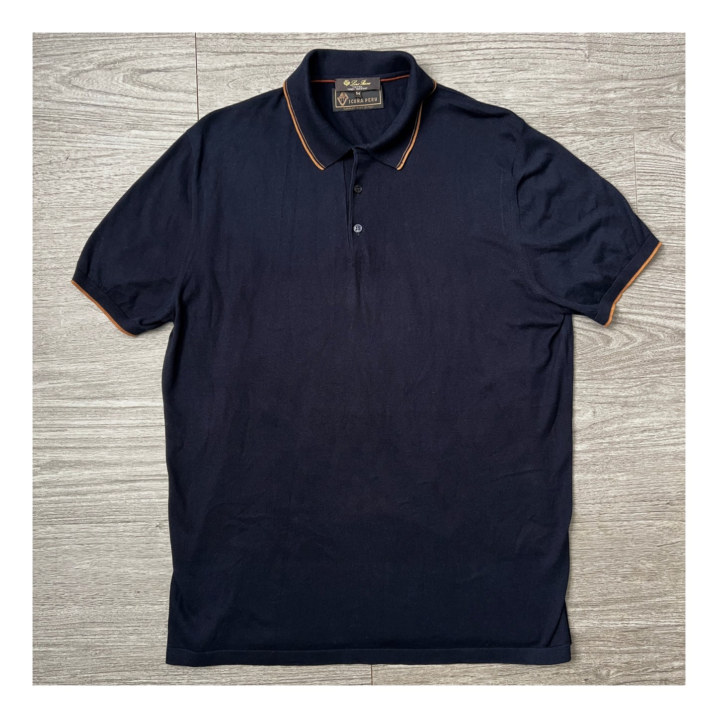 Loro Piana Vicuña Polo Shirt