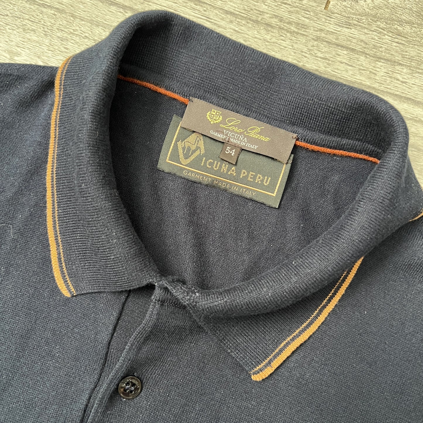 Loro Piana Vicuña Polo Shirt