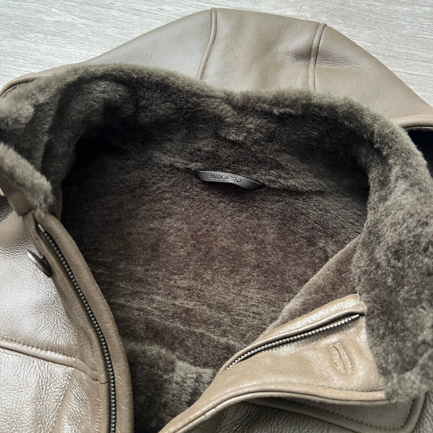 Loro Piana Shearling Hooded Coat