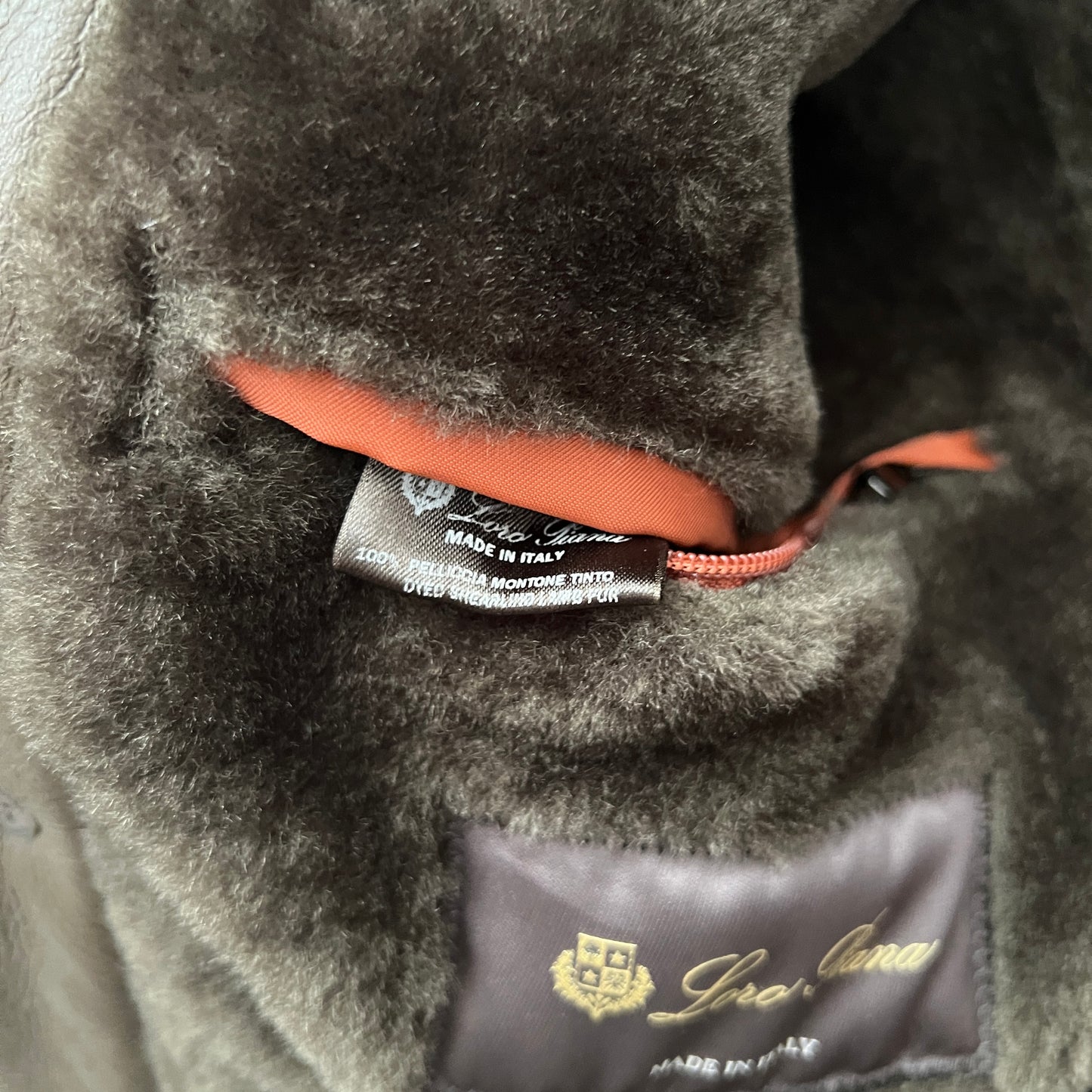 Loro Piana Shearling Hooded Coat