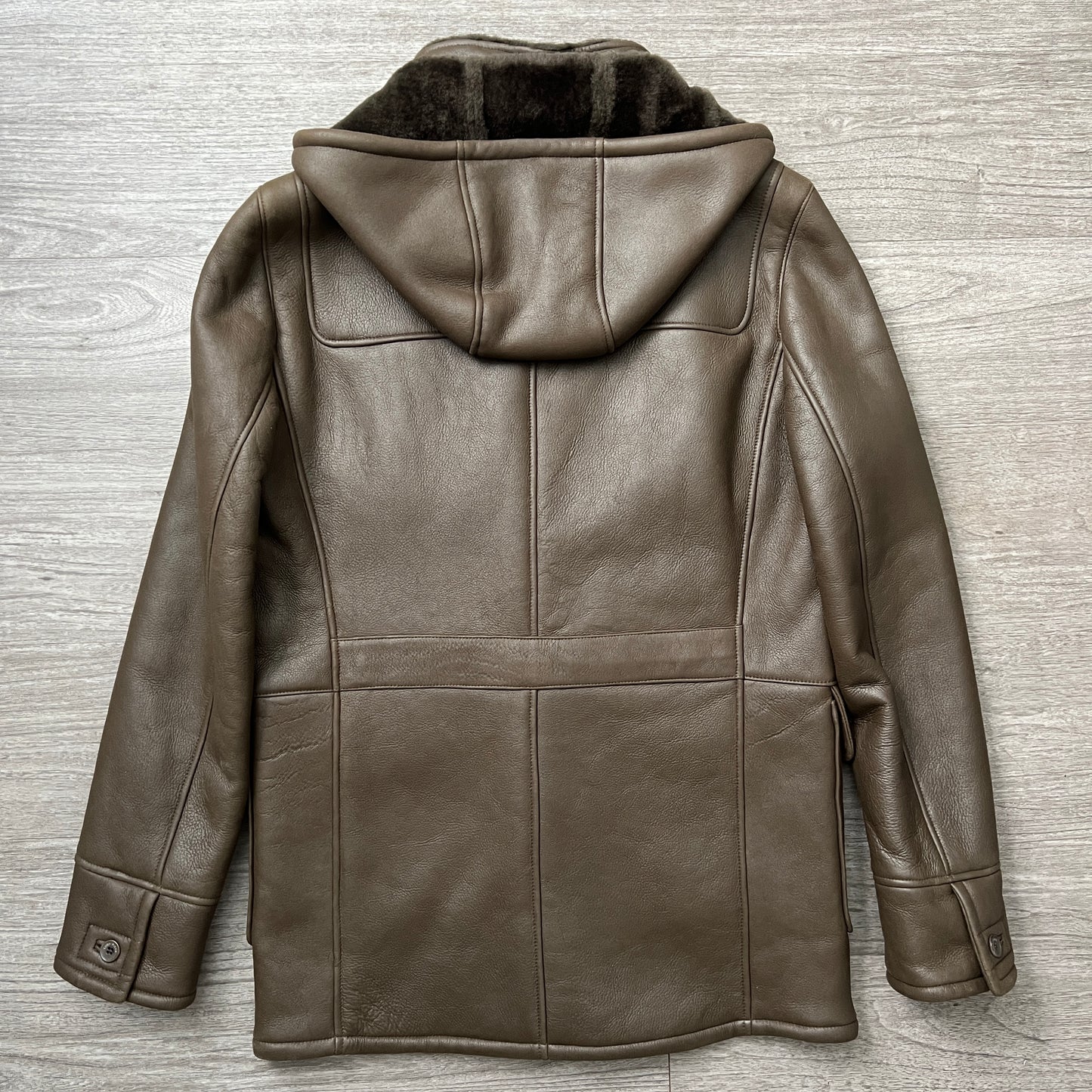 Loro Piana Shearling Hooded Coat