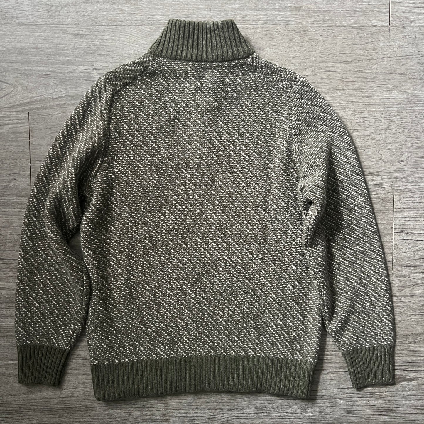 Loro Piana Baby Cashmere Knit 1/4 Zip Sweater