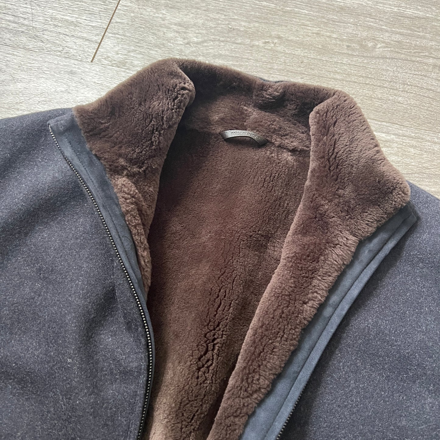 Loro Piana Castorino Fur Cashmere Bomber Jacket