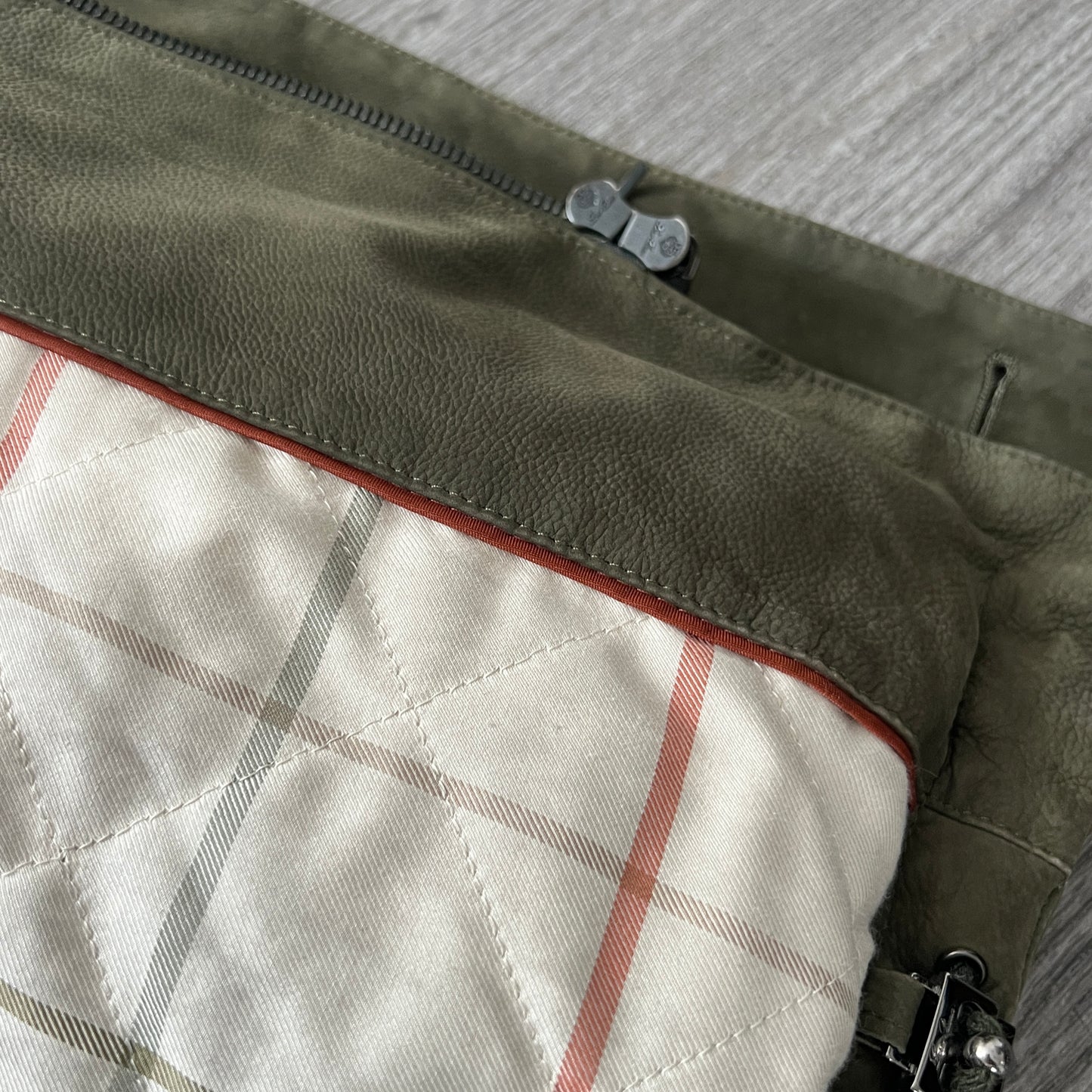 Loro Piana Quilted Leather Icer Coat