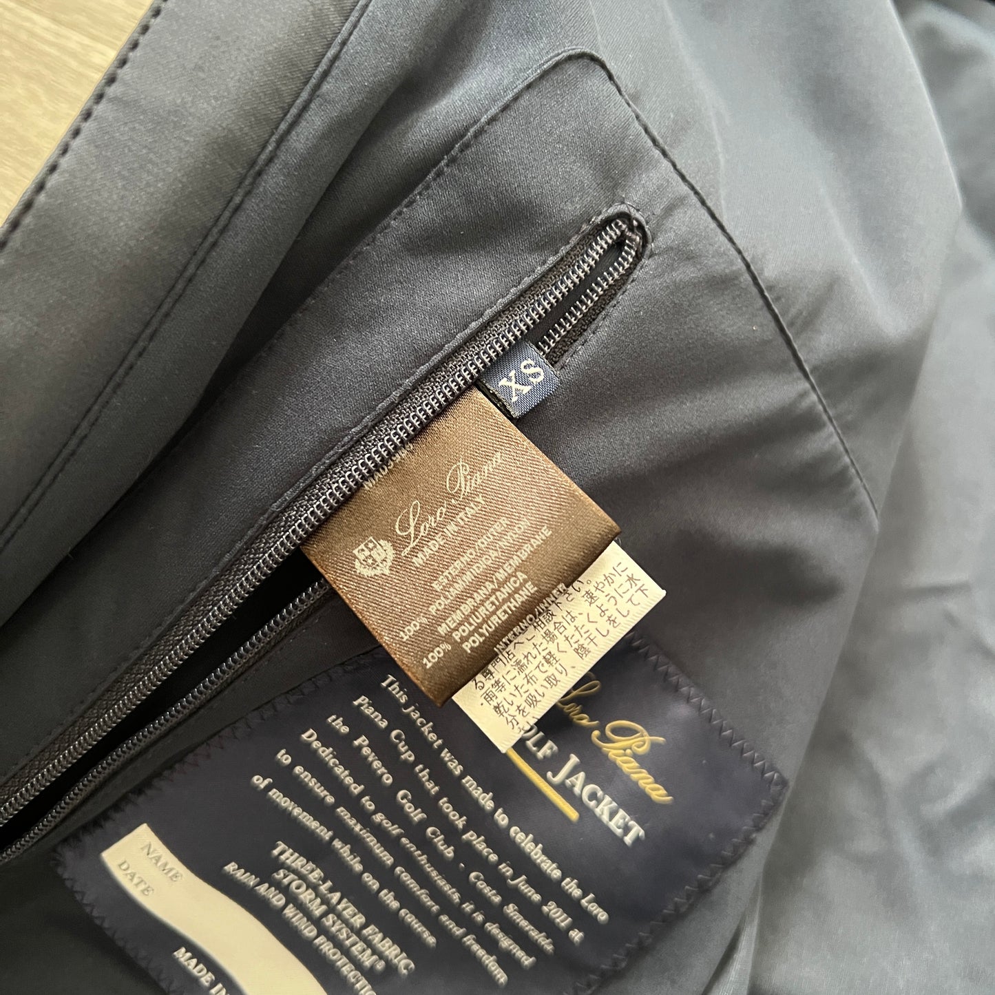 Loro Piana Golf Jacket