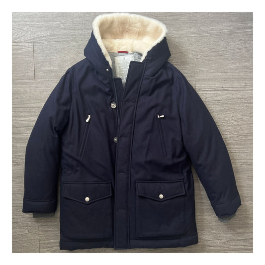 Brunello Cucinelli Shearling Hooded Cashmere Down Parka