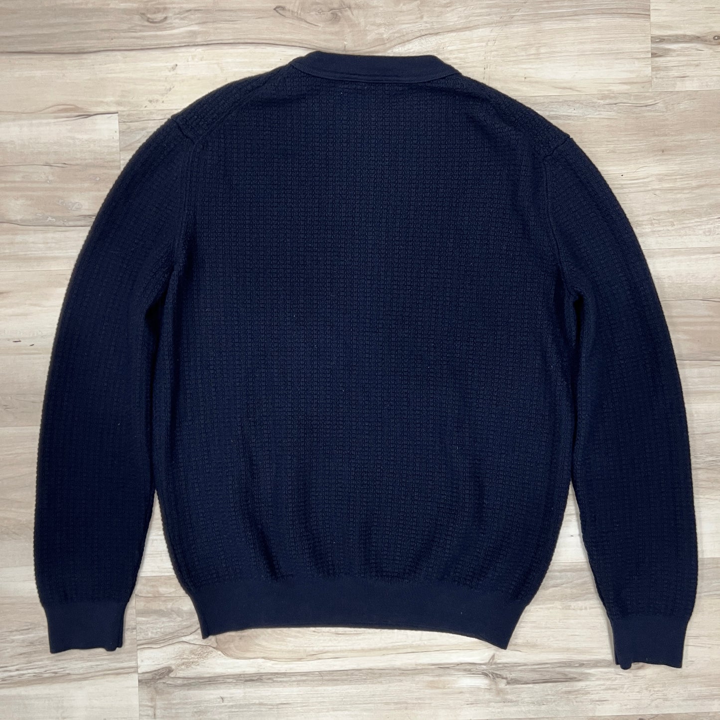 Zegna Cashmere Waffle Knit Sweater