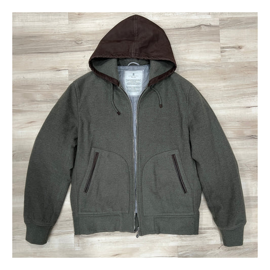 Brunello Cucinelli Cashmere Hooded Bomber