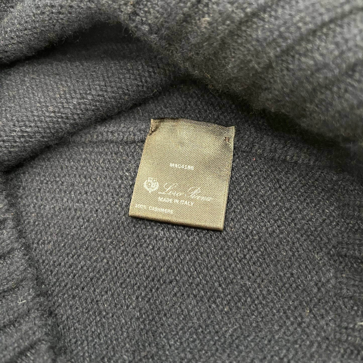 Loro Piana Cashmere Knit 1/4 Zip Sweater