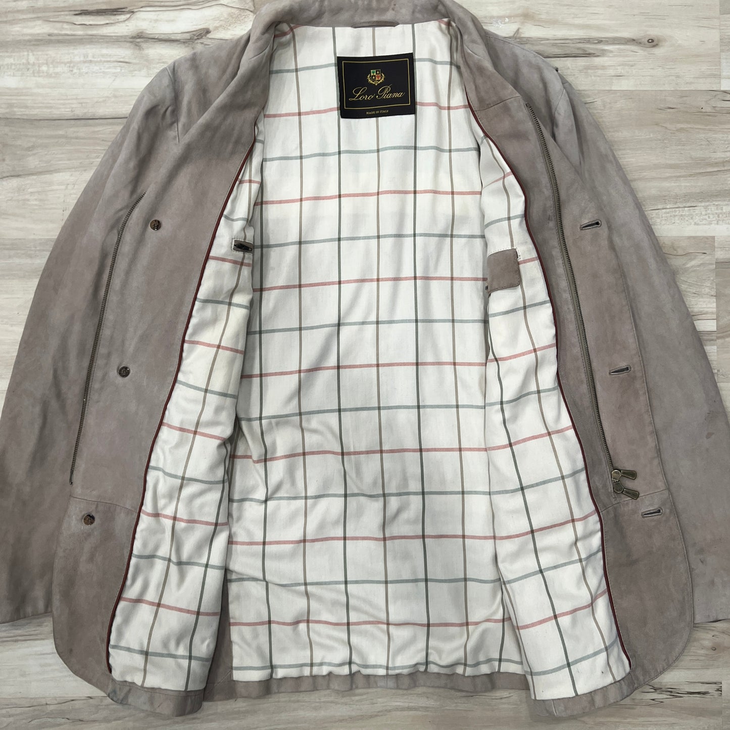 Loro Piana Suede Roadster Jacket
