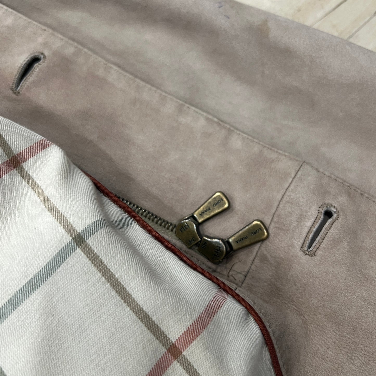 Loro Piana Suede Roadster Jacket