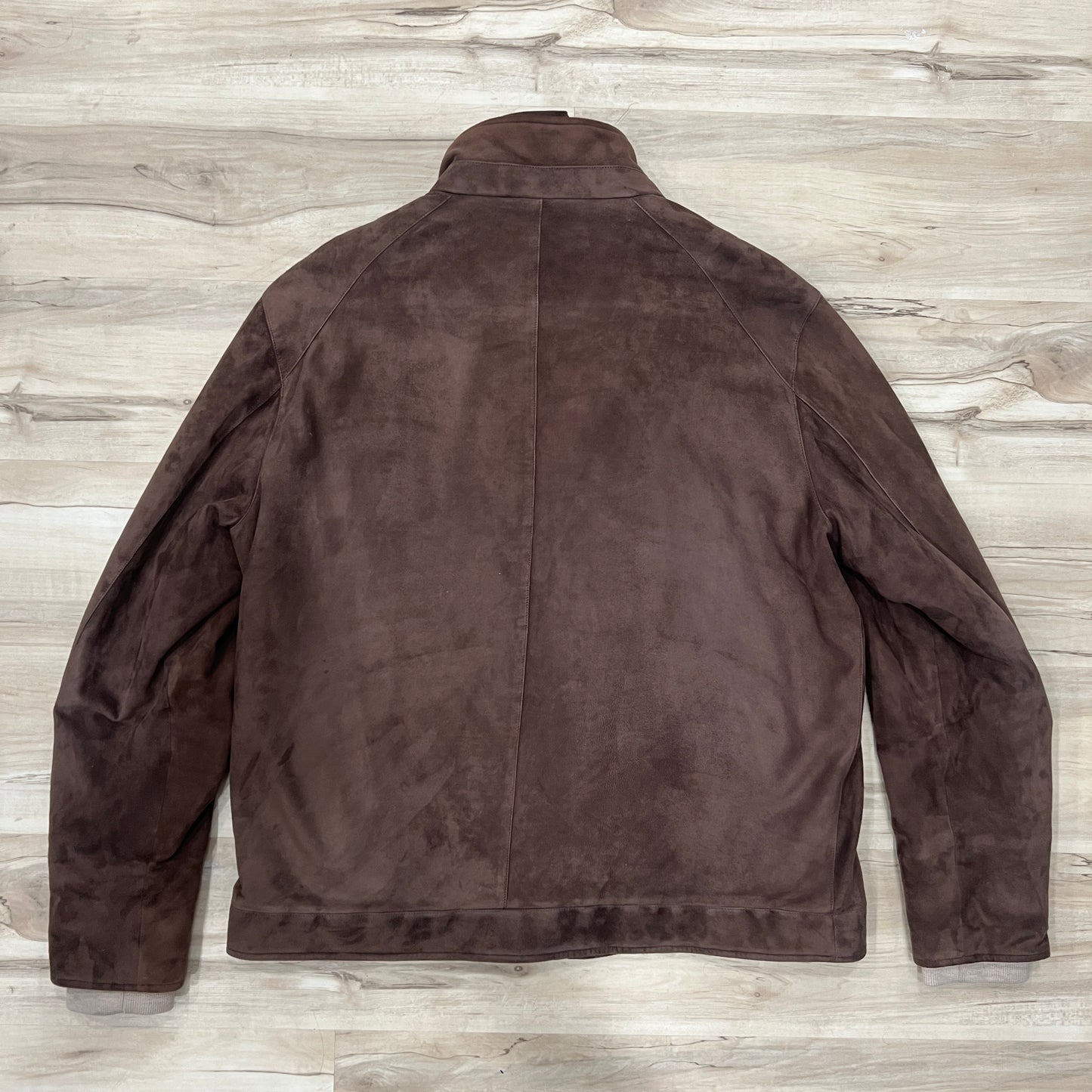 Loro Piana Suede Bomber Jacket