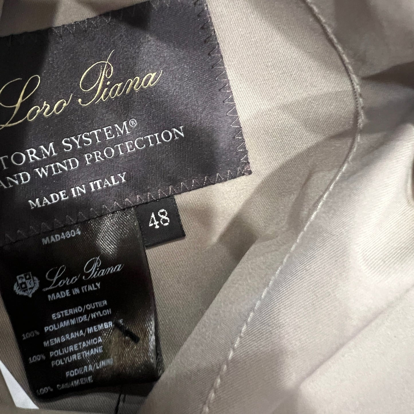 Loro Piana Cashmere Reversible Windmate Bomber
