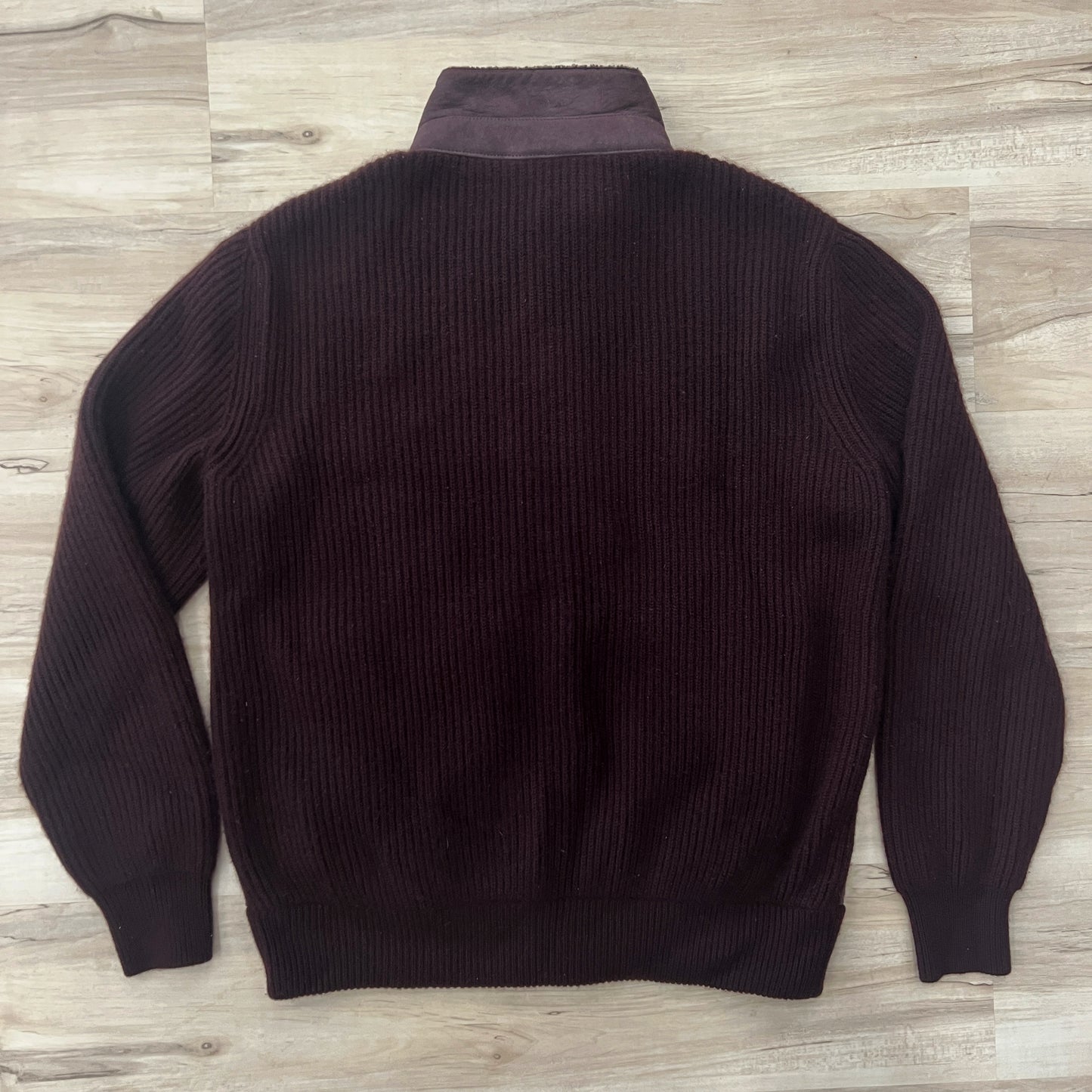Loro Piana Shearling Cashmere Bomber Jacket