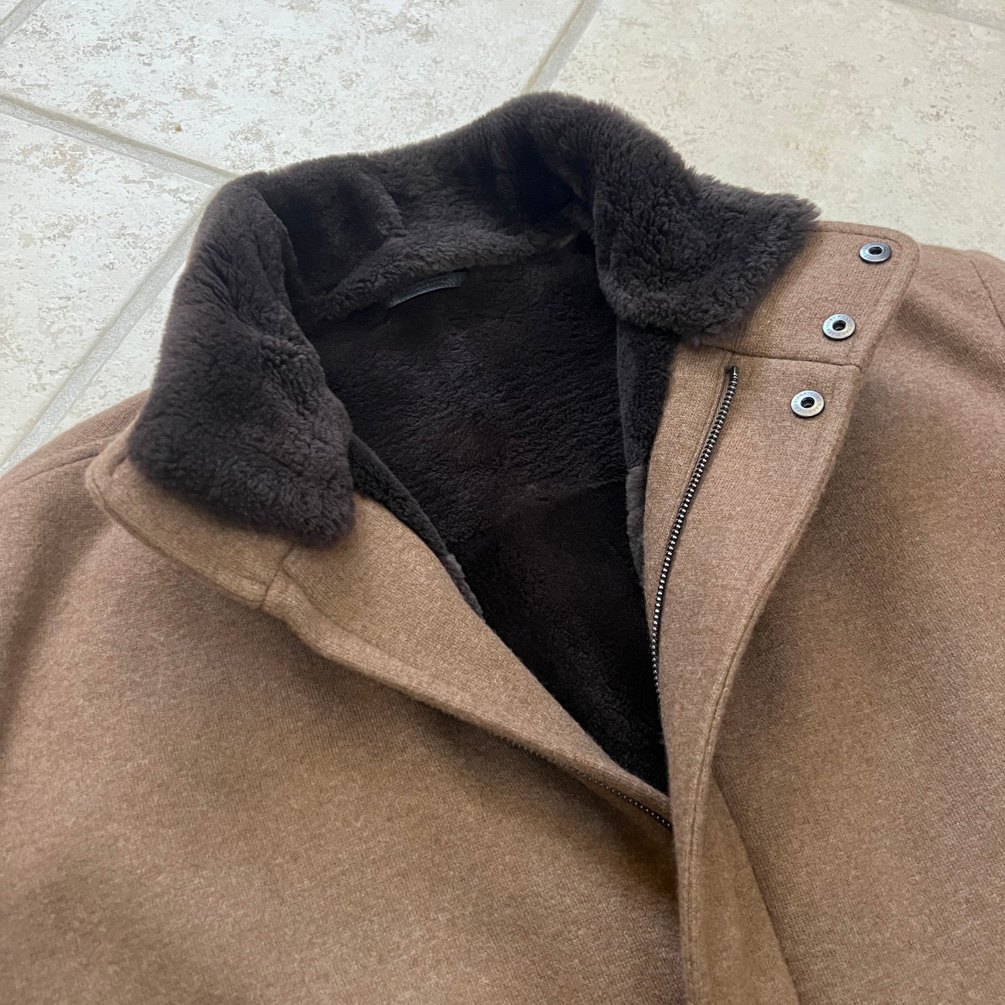 Loro Piana Castorino Fur Winter Voyager Coat