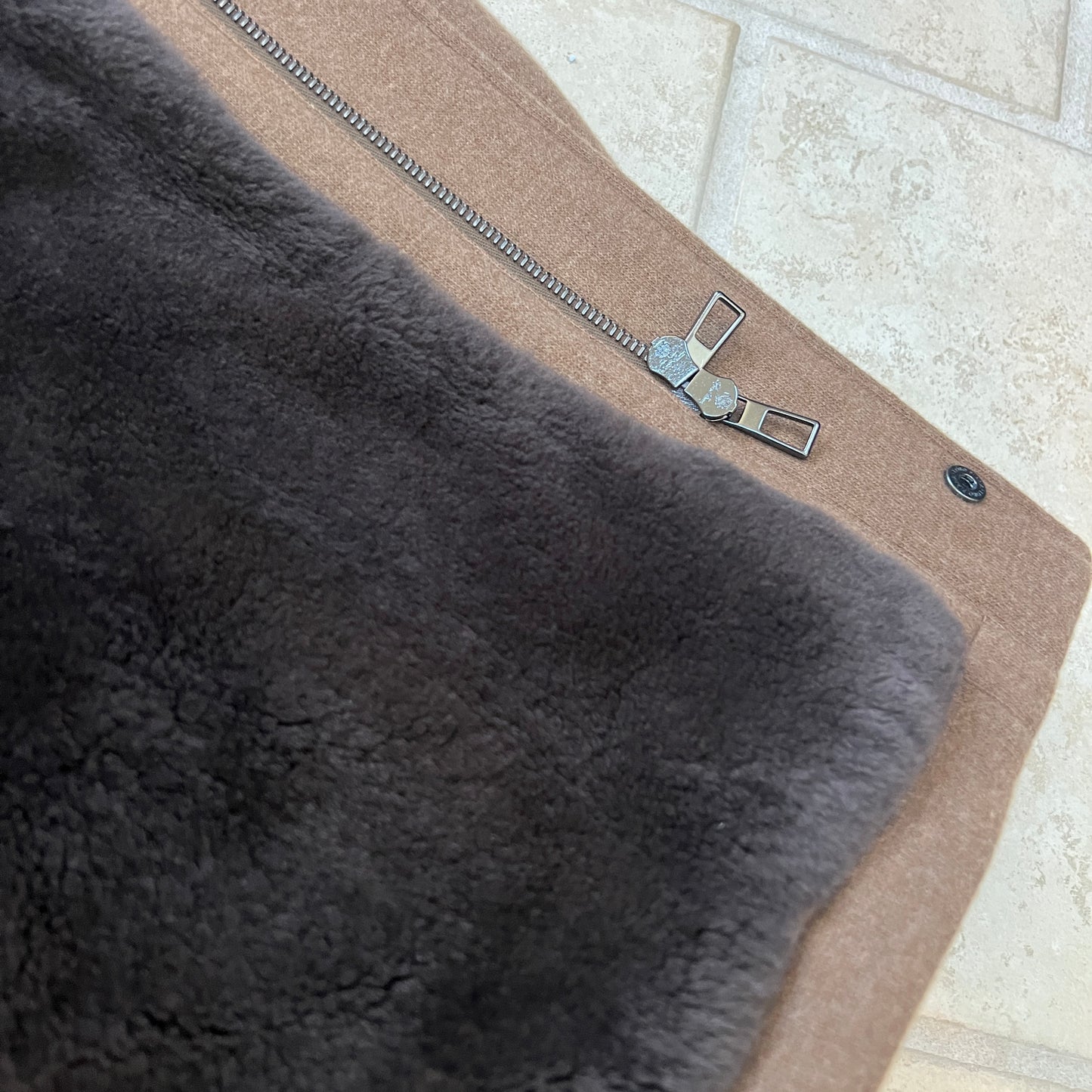 Loro Piana Castorino Fur Winter Voyager Coat