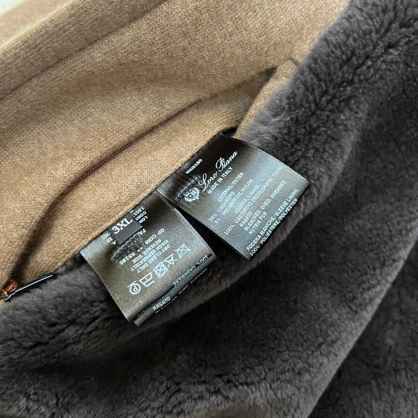 Loro Piana Castorino Fur Winter Voyager Coat