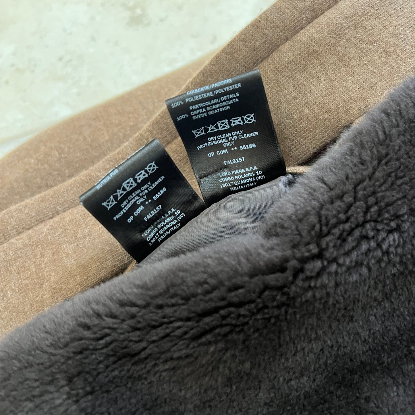 Loro Piana Castorino Fur Winter Voyager Coat
