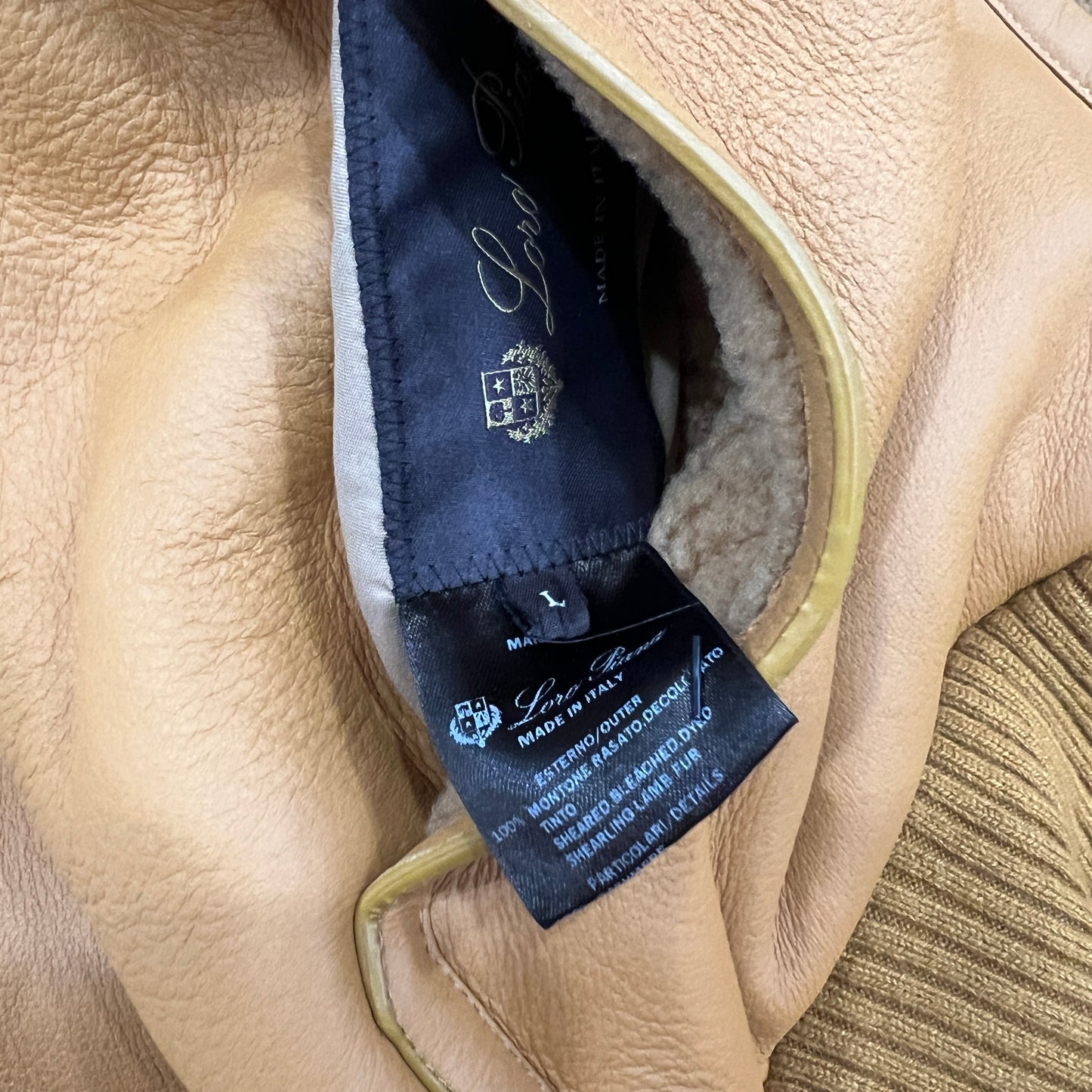 Loro Piana Shearling Hooded Jacket