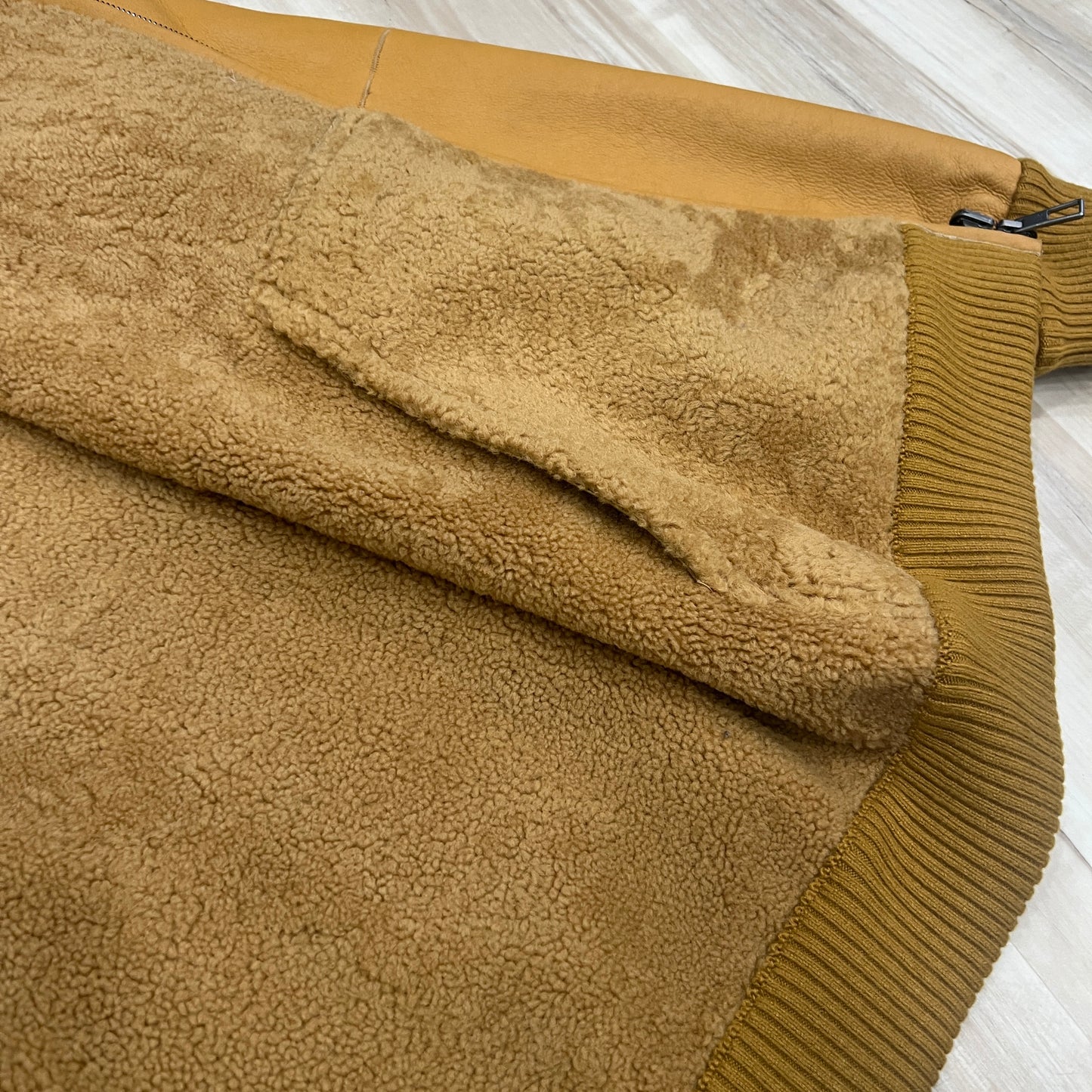 Loro Piana Shearling Hooded Jacket