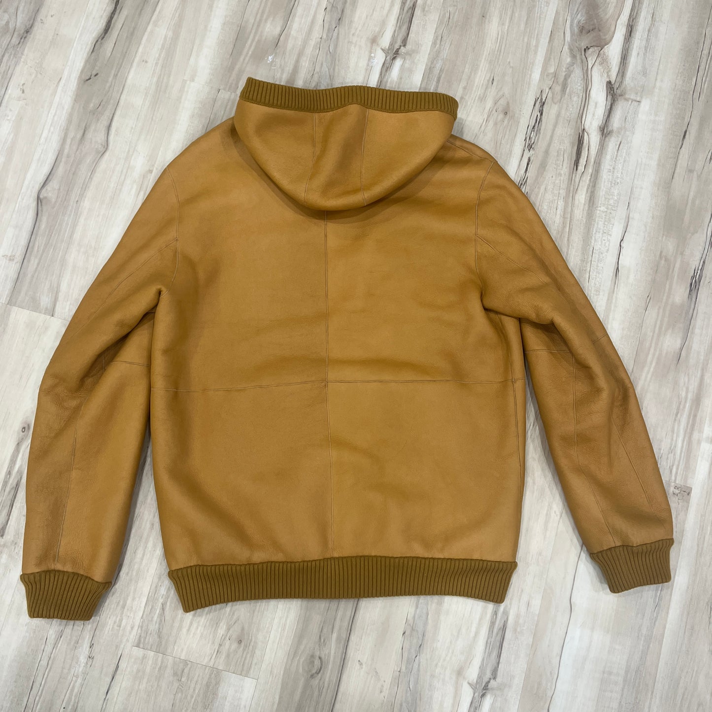 Loro Piana Shearling Hooded Jacket