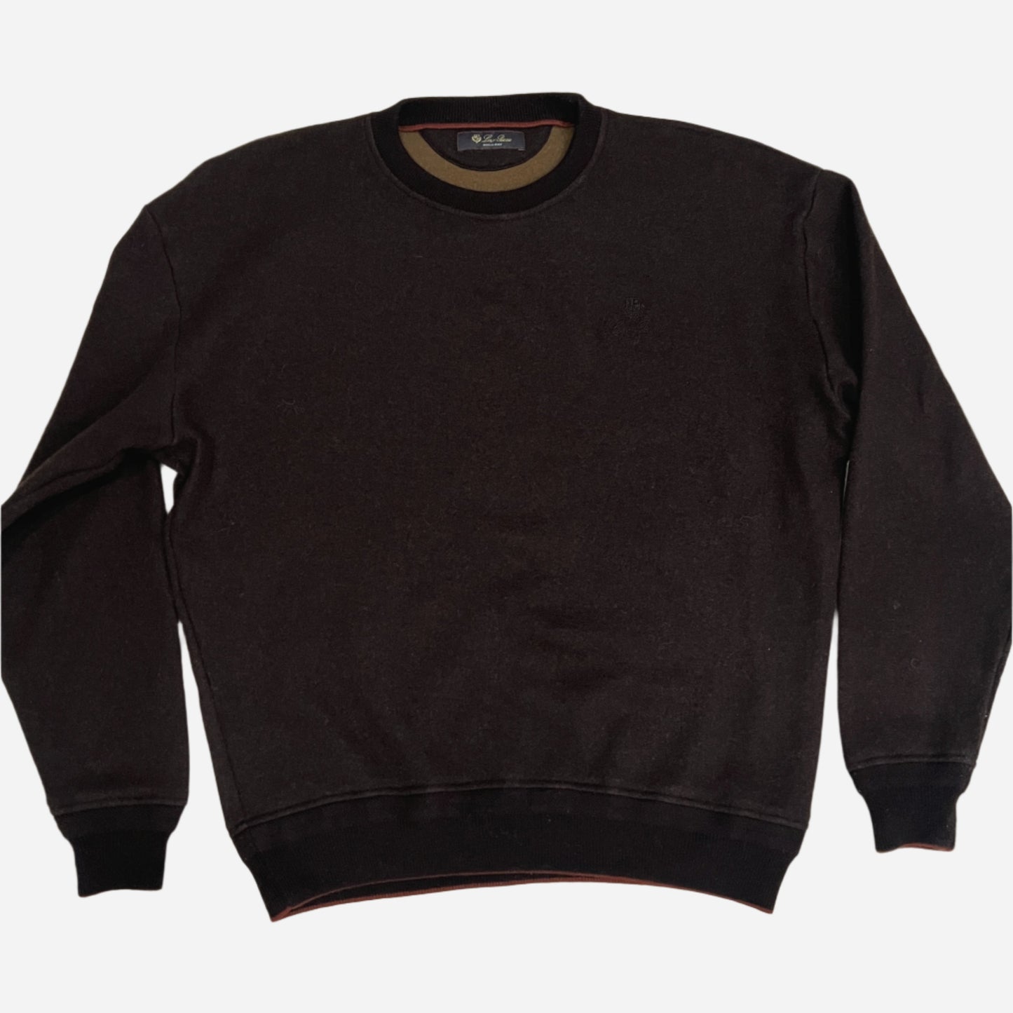 Loro Piana Cashmere Embroidered Crewneck Sweatshirt