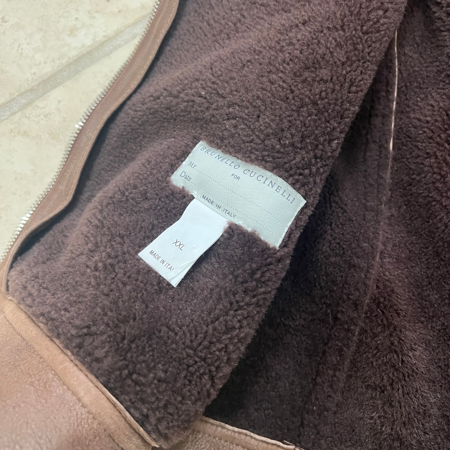 Brunello Cucinelli Shearling Hooded Vest