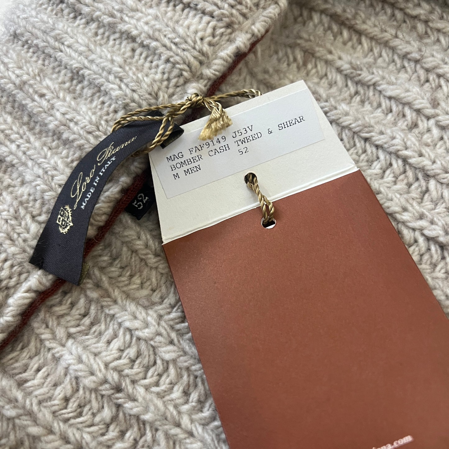 Loro Piana Shearling Cashmere Bomber Jacket