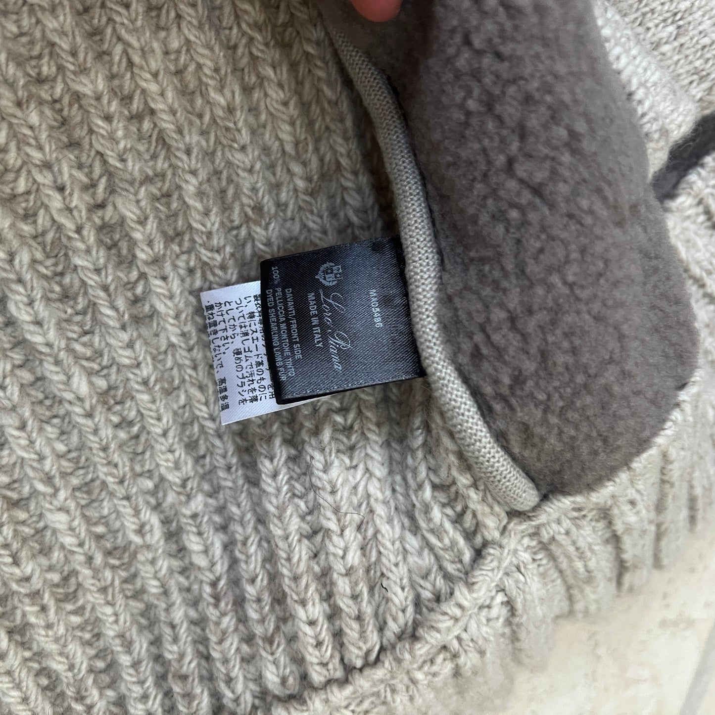 Loro Piana Shearling Cashmere Bomber Jacket