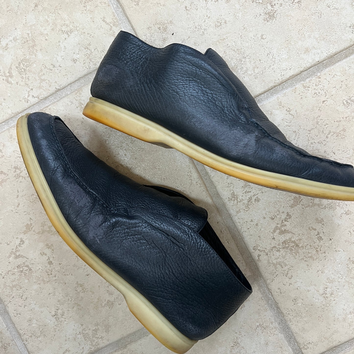 Loro Piana Castorino Fur Lined Open Walk Boots