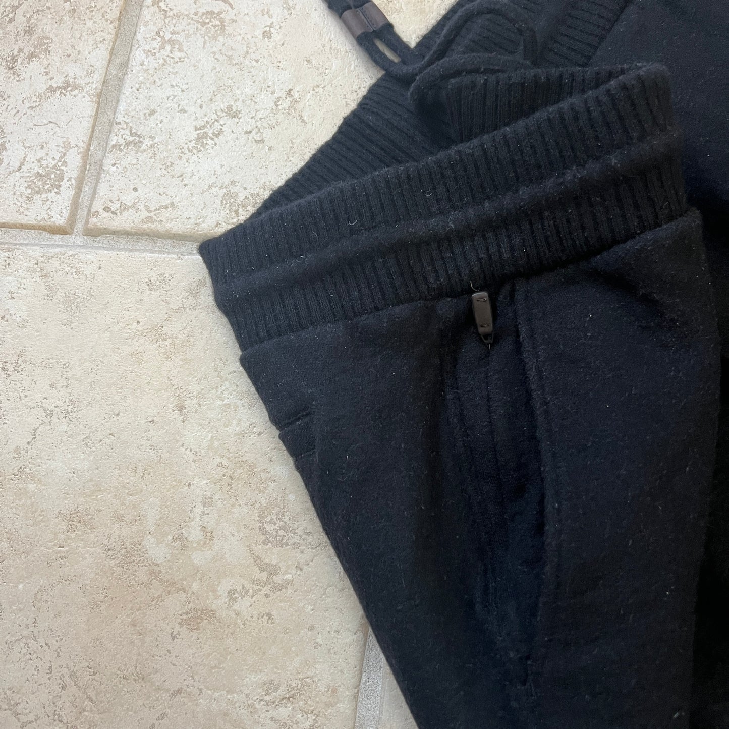 Zegna Cashmere Melange Joggers