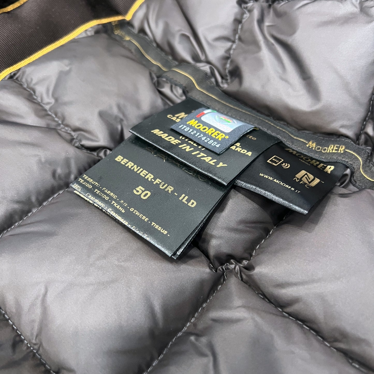 MooReR Cashmere Beaver Fur Down Jacket