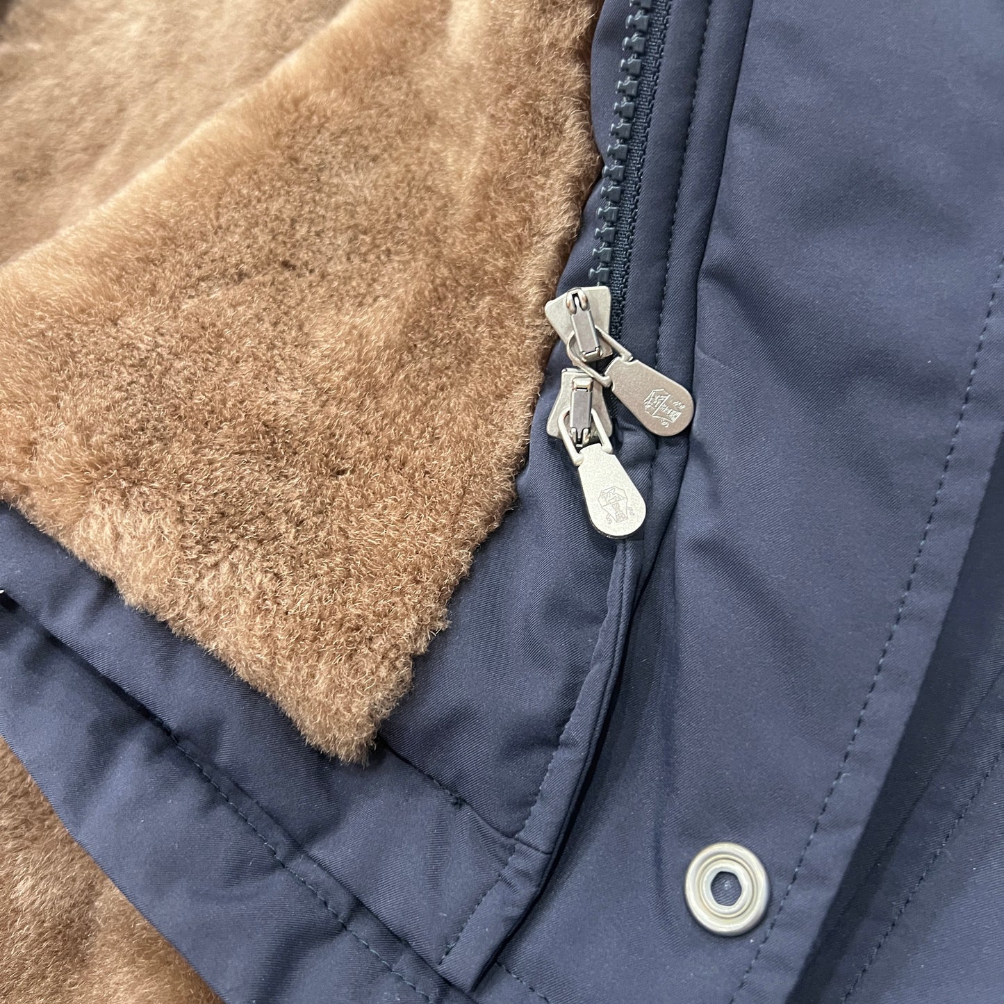 Brunello Cucinelli Fur Lined Coat