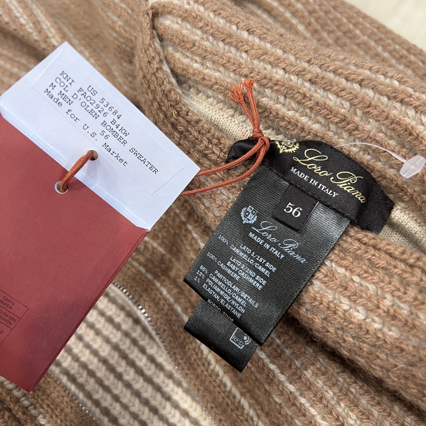 Loro Piana Baby Cashmere “Col d'Olen” Bomber