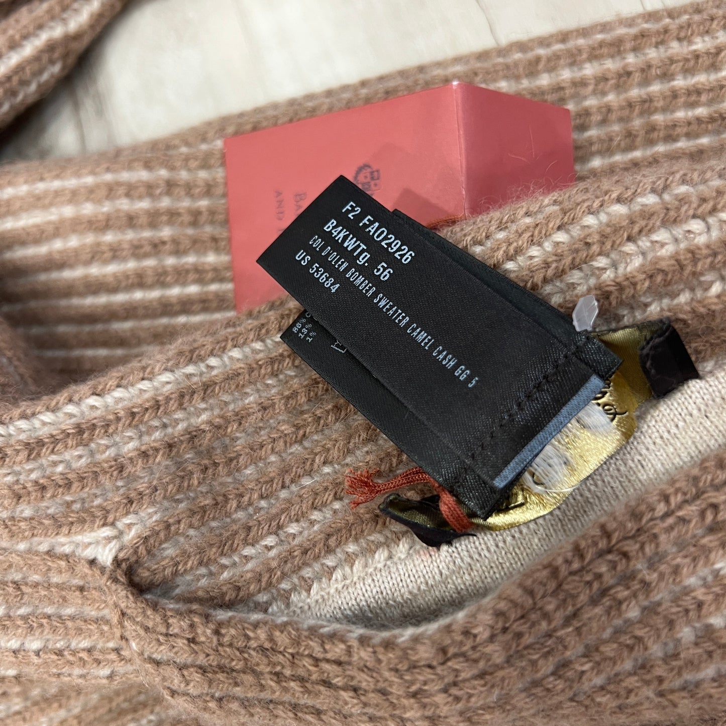 Loro Piana Baby Cashmere “Col d'Olen” Bomber