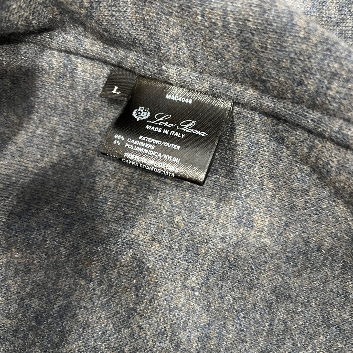 Loro Piana Cashmere Melange Overshirt