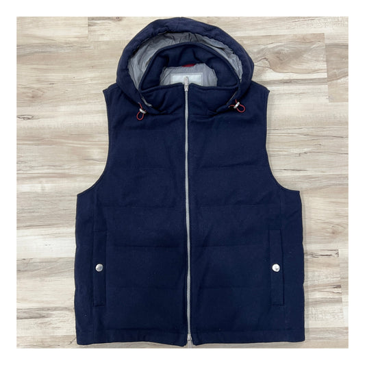 Brunello Cucinelli Cashmere Hooded Down Vest