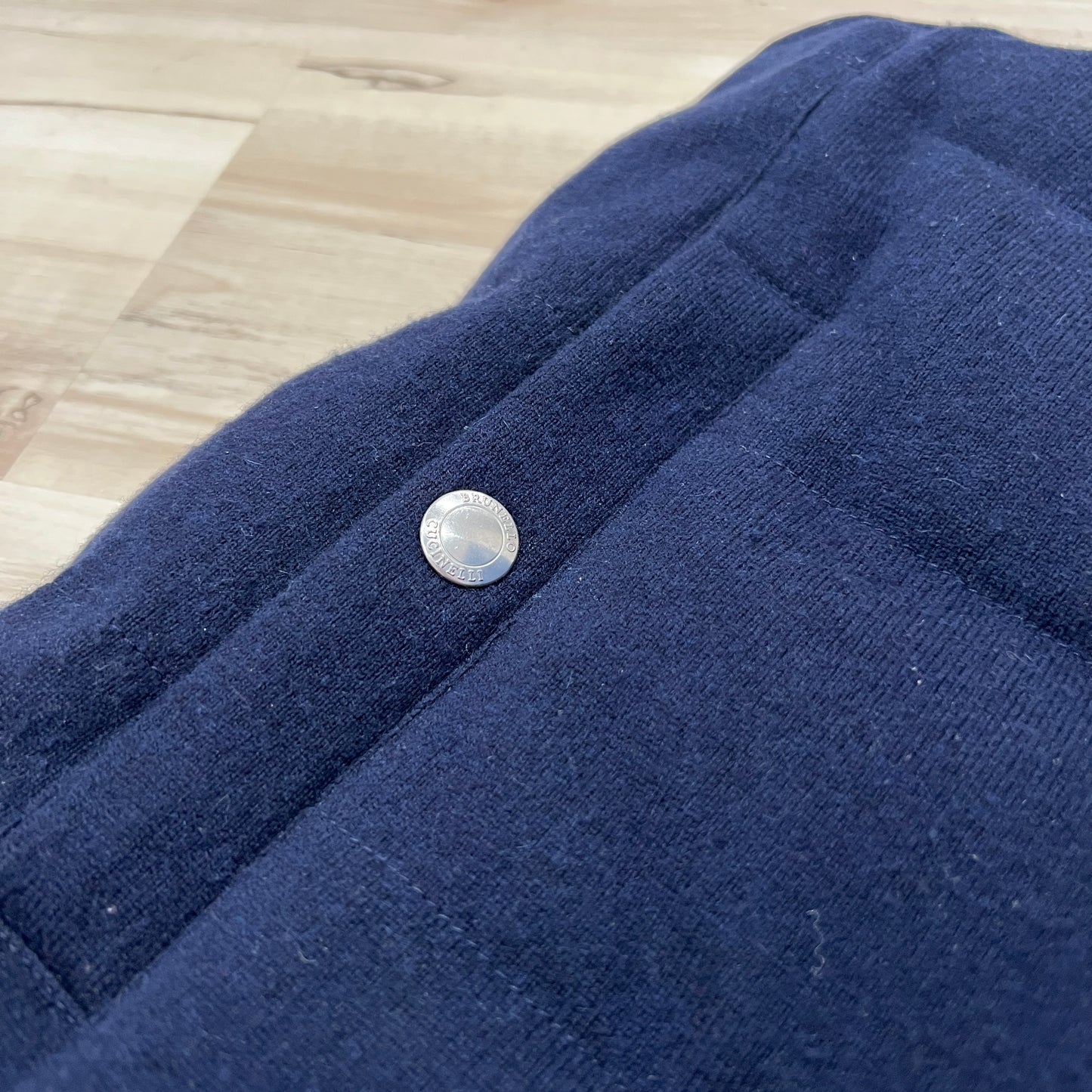 Brunello Cucinelli Cashmere Hooded Down Vest