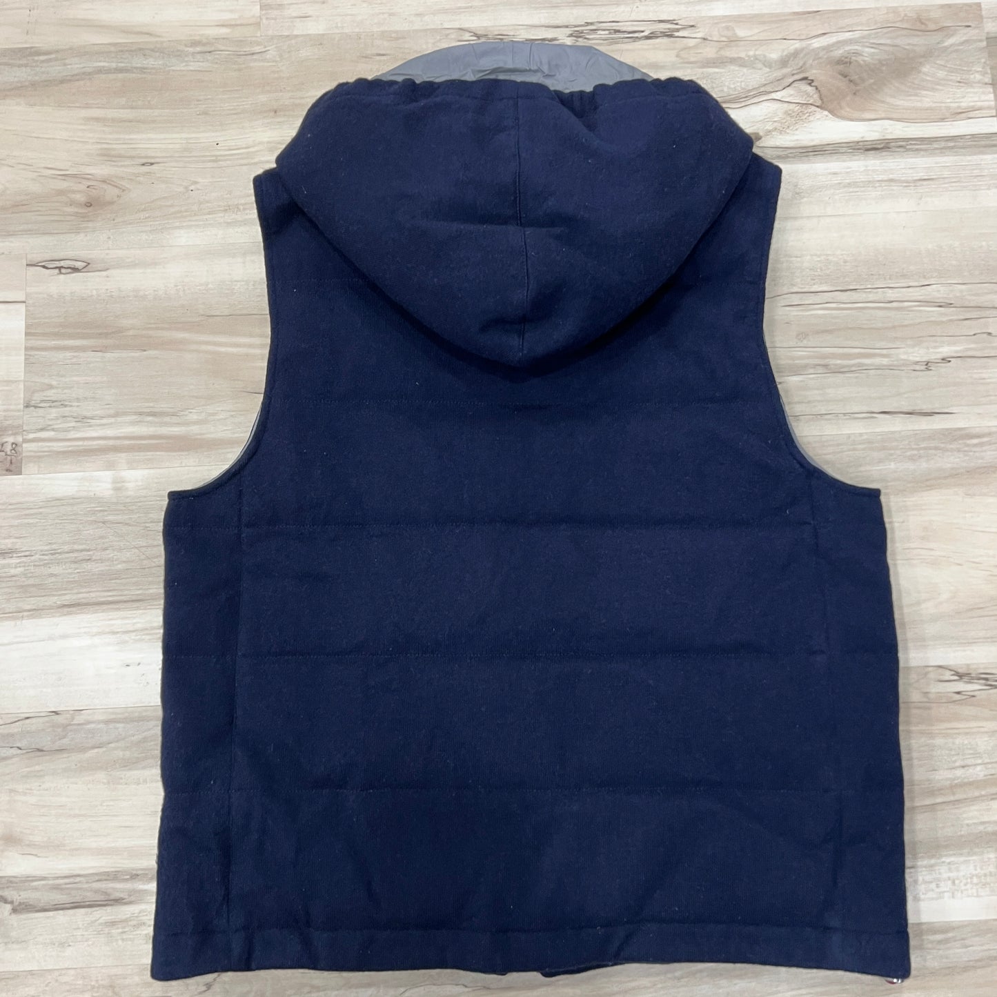 Brunello Cucinelli Cashmere Hooded Down Vest