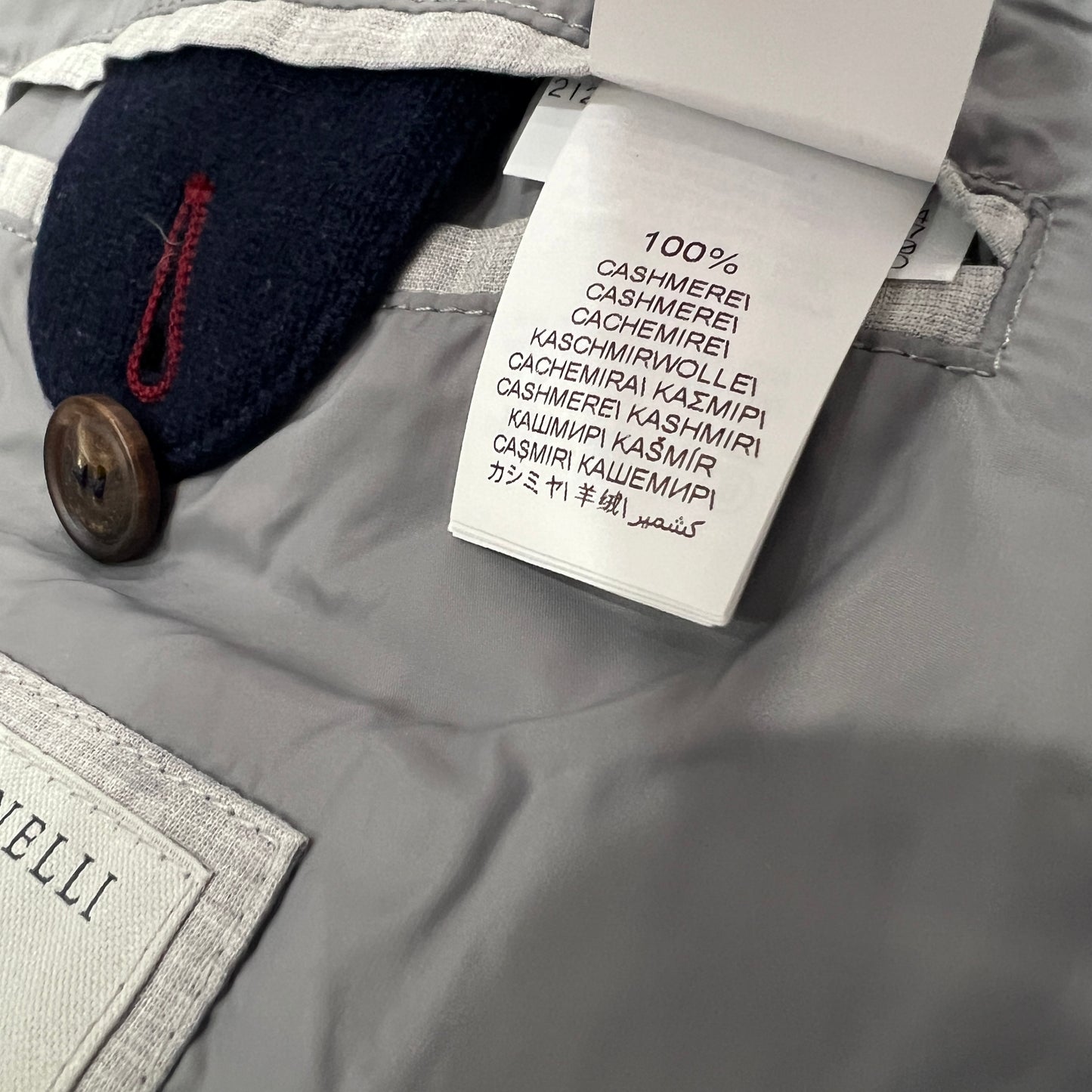 Brunello Cucinelli Cashmere Hooded Down Vest